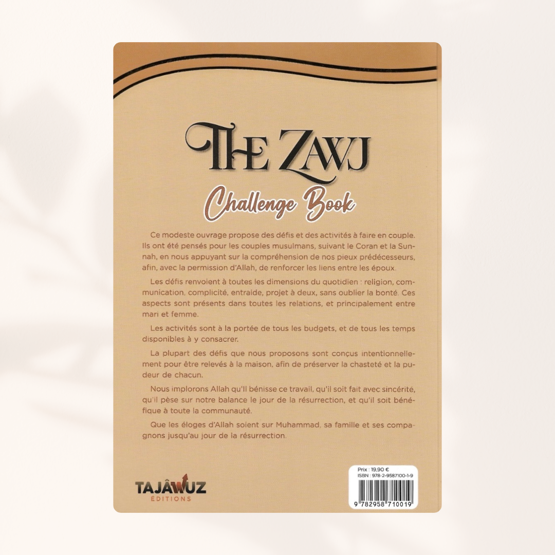 The zawj challenge book